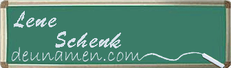 Lene Schenk Visitenkarte